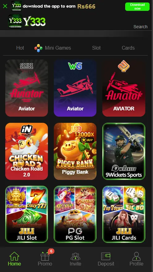 Y333 Game app