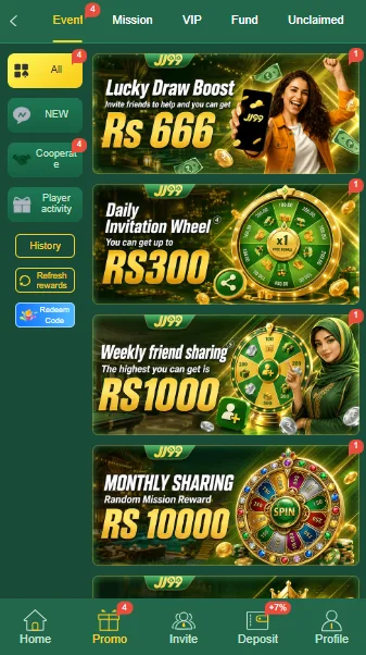 jj99 rewards